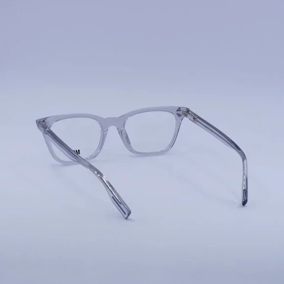 McQ by Alexander McQueen MQ0379O 002 Eyeglasses Grey 50mm Square Frame NEW McQueen MQ0379O 002 Transparent Grey 50mm Eyeglasses | eBay main image 3